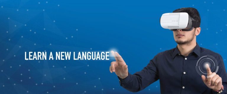 Virtual reality language acquisition