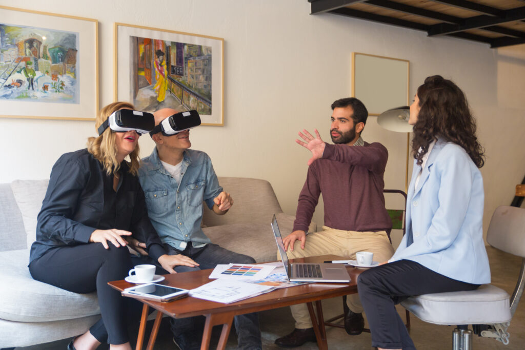 virtual reality team building