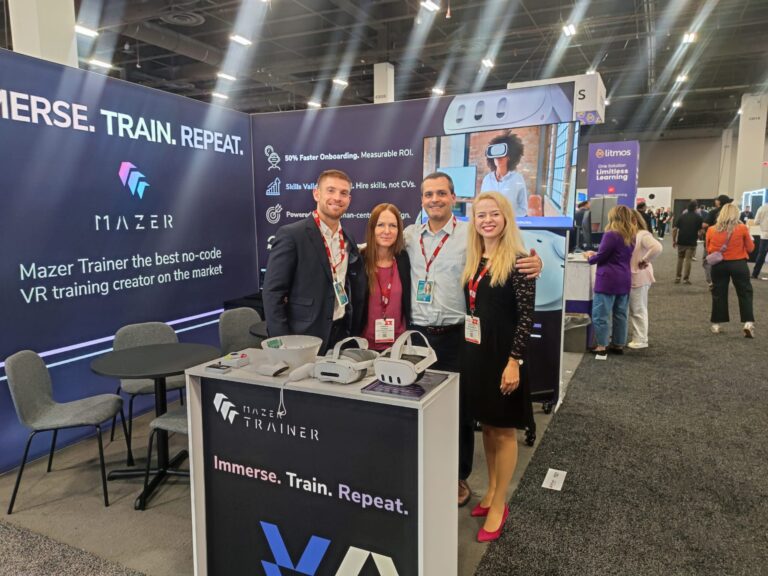 Mazer Showcases the Future of VR and AI Training at HR Tech 2025 in Las Vegas